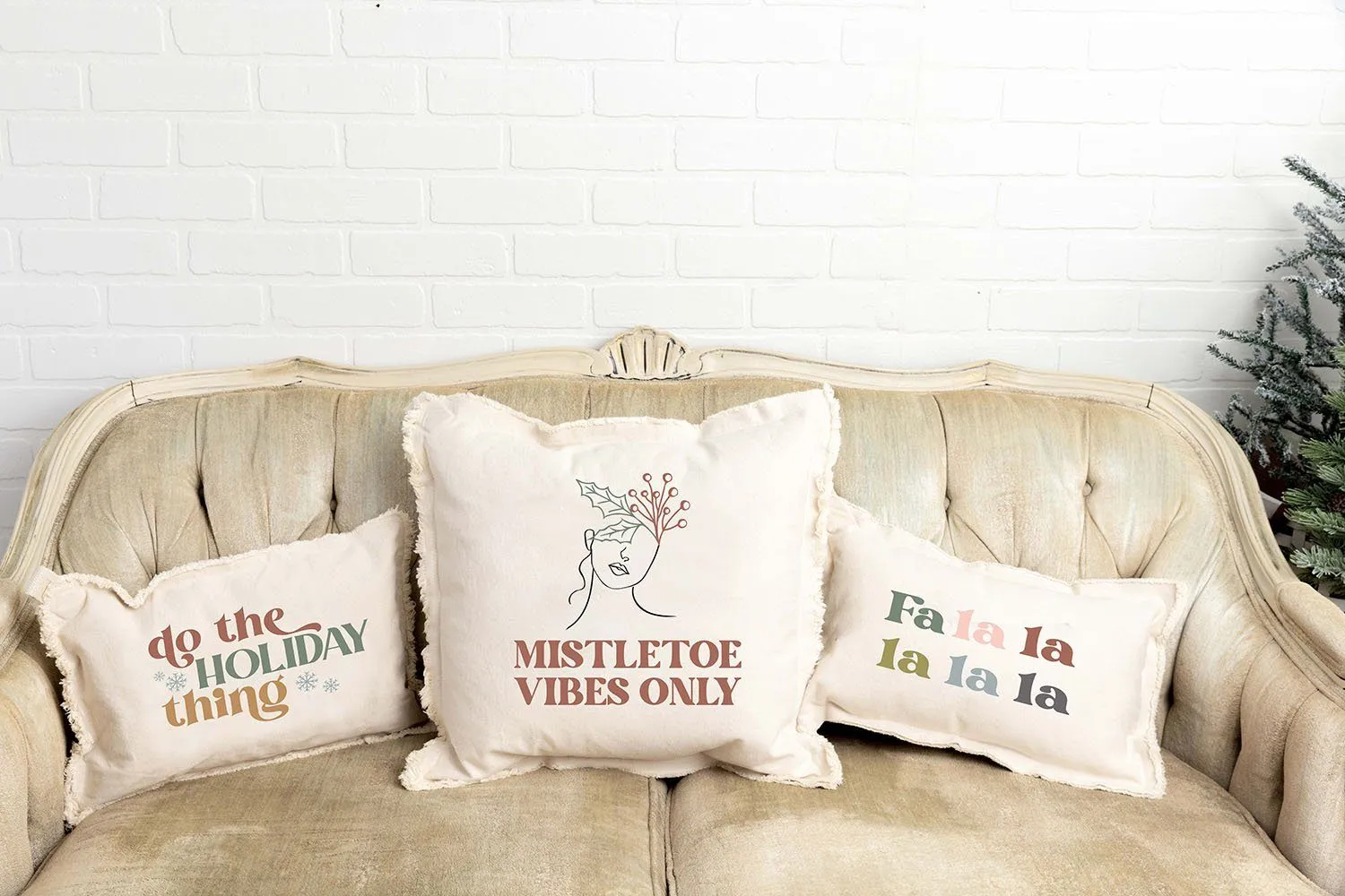Do The Holiday Thing Lumbar Pillow