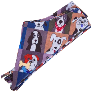 Dog Bandana Design #53 by Cecilia (Set of 10)