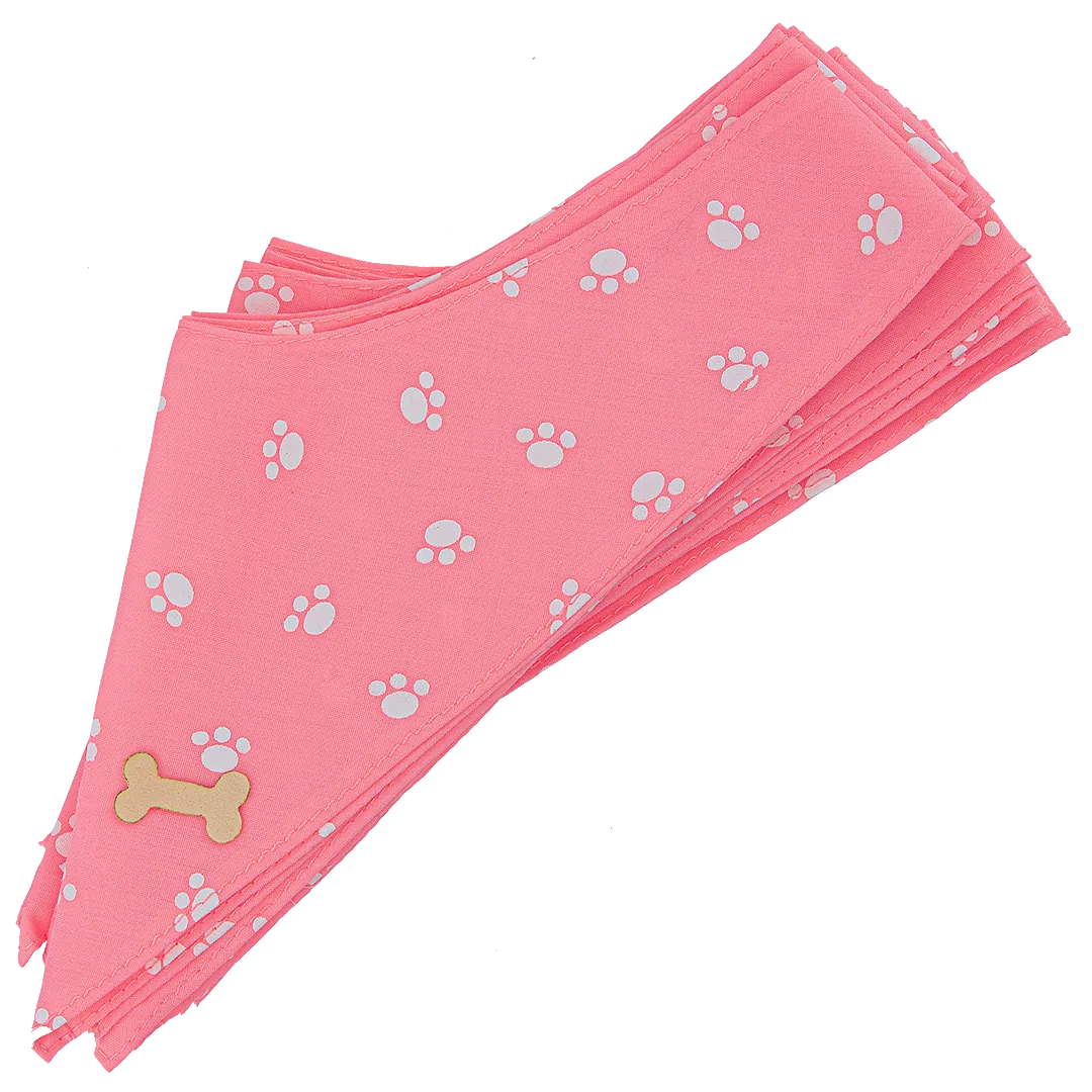 Dog Bandana Design #68 by Cecilia (Set of 10)