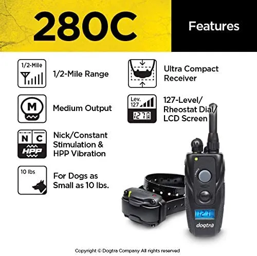 Dogtra 280C Dog Remote Training Collar