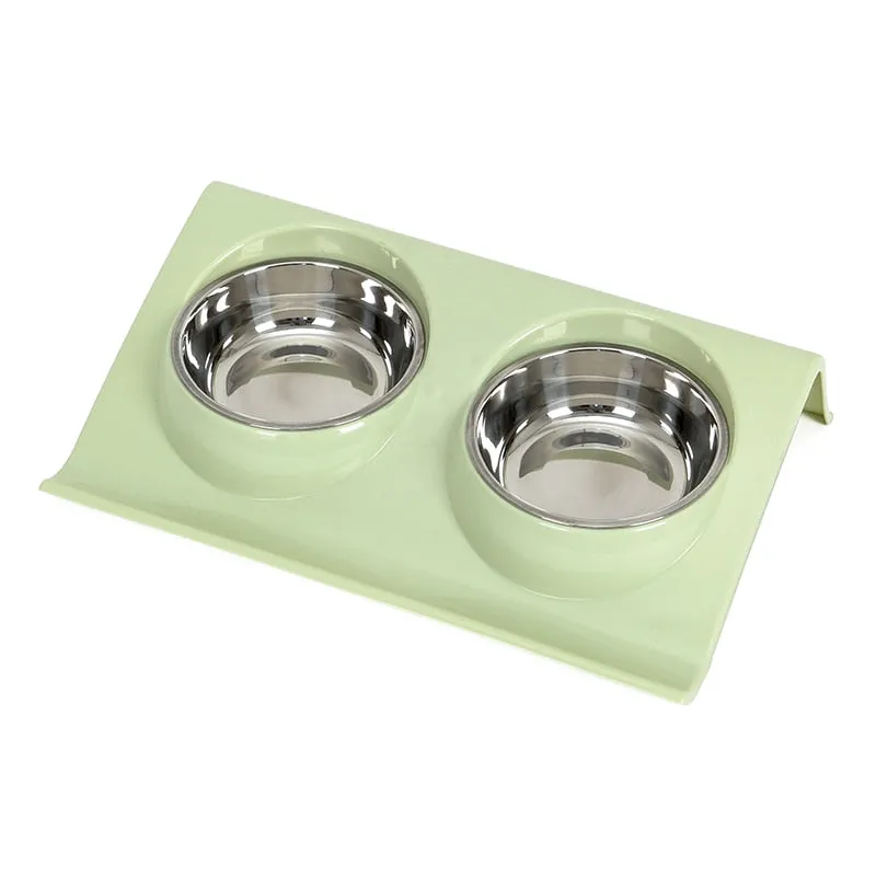 Double Pet Bowls