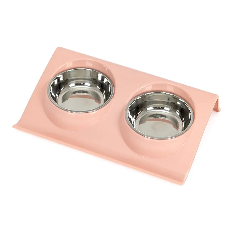 Double Pet Bowls