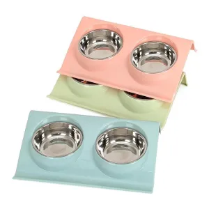 Double Pet Bowls