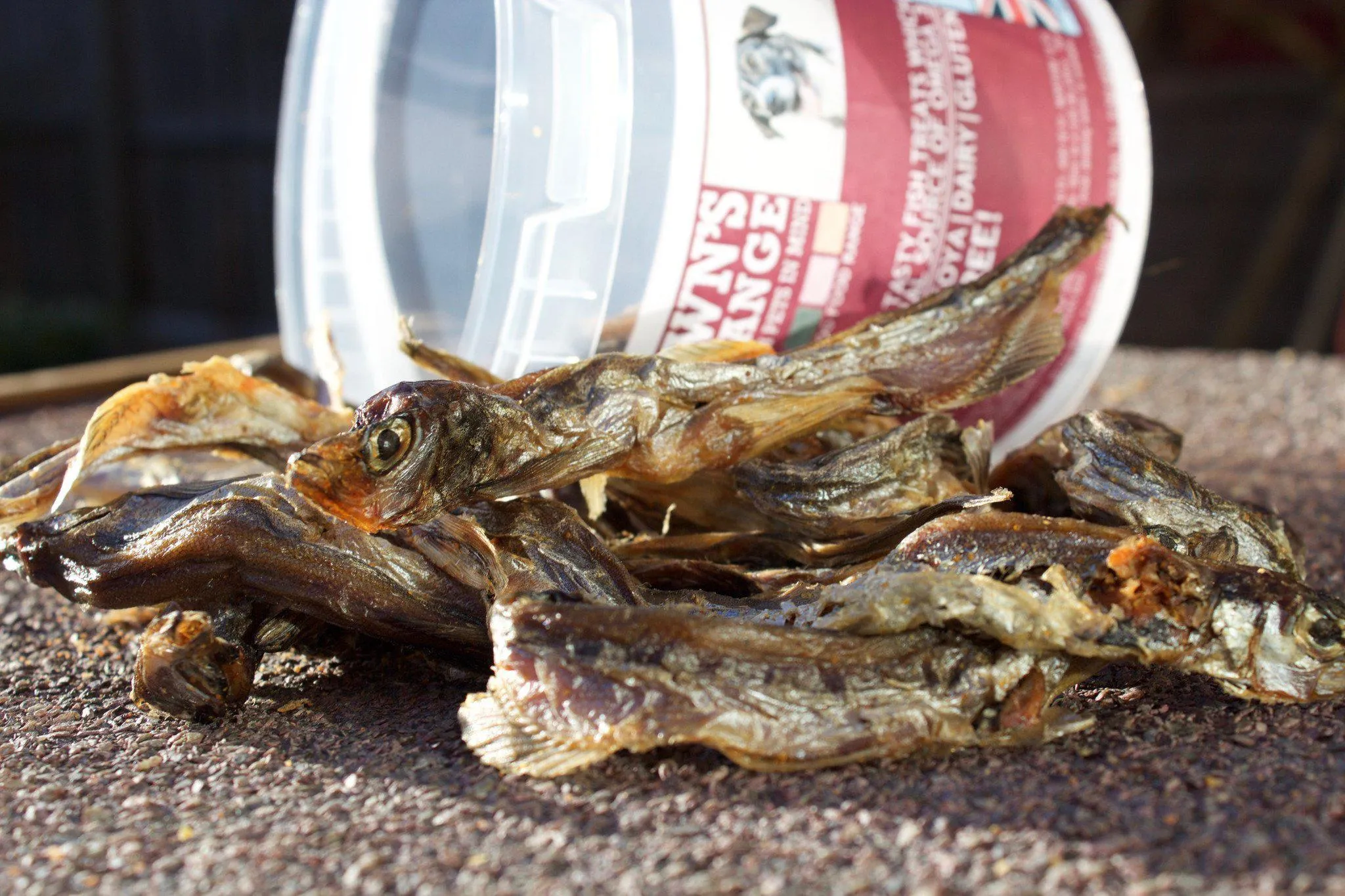 Dried Capelin All Natural Dog Treats! 100g