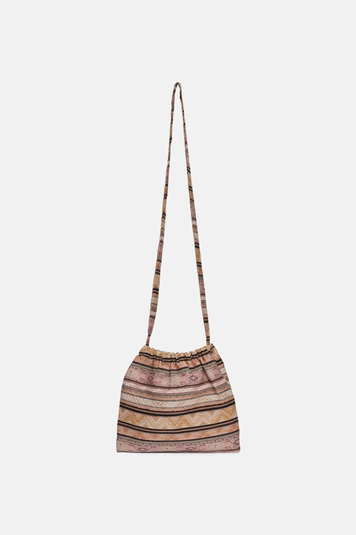 Elastic Pochette Ethnic Stripe