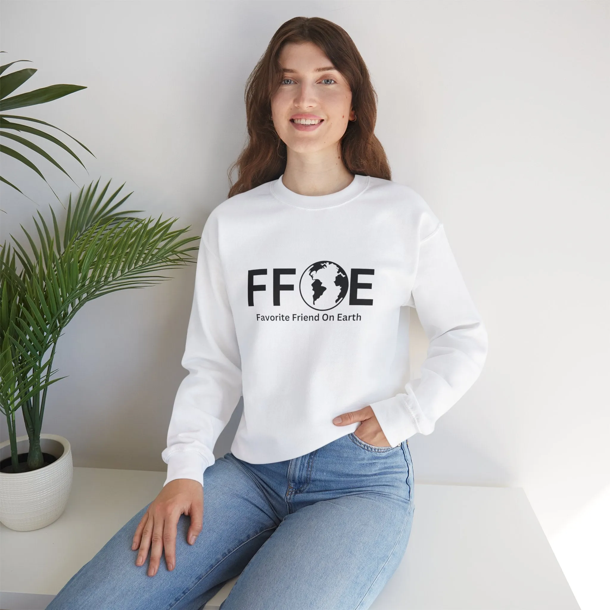 Favorite Friend On Earth Sweatshirt (FFOE) – Unisex Heavy Blend Crewneck