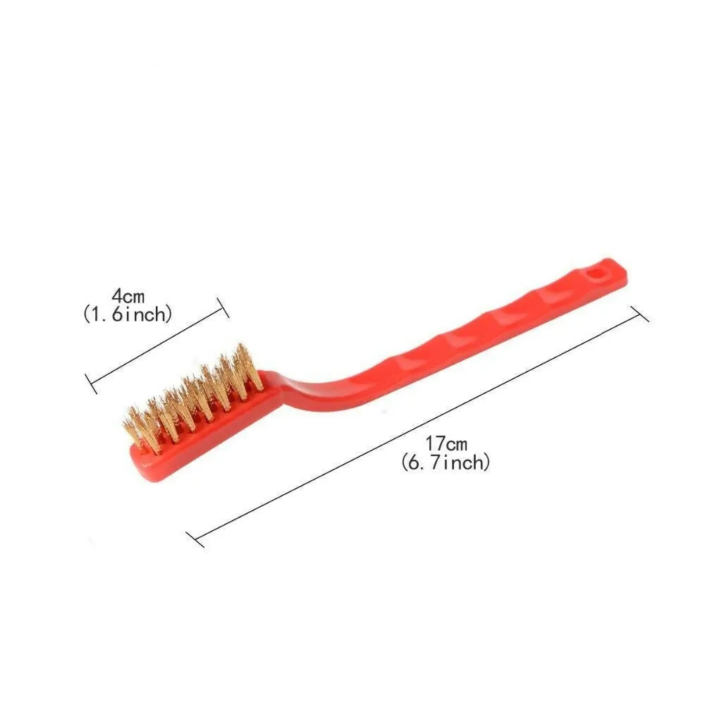 Gas Stove Cleaning Brush Set for Rust,Paint & Metal Polishing (3-Piece)