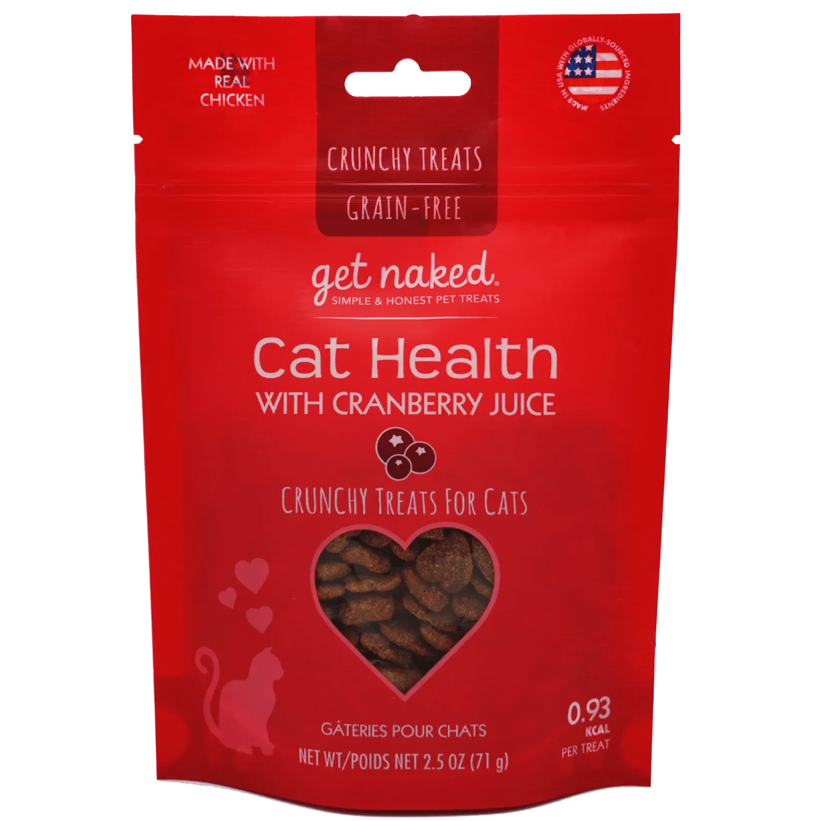 Get Naked Grain-Free Urinary Health  2.5-oz, Cat Treat