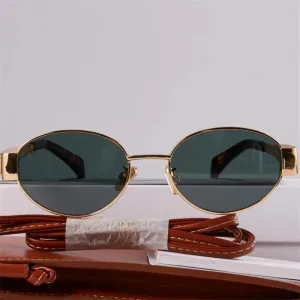 Gold Metal Frame Sunglasses - Sexikinis Swim