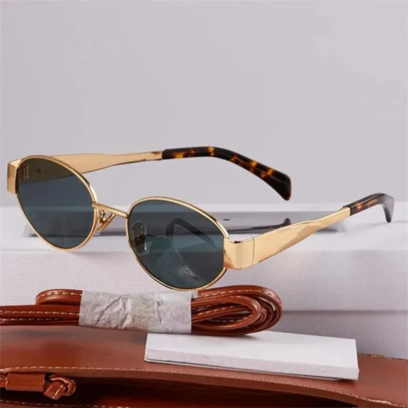 Gold Metal Frame Sunglasses - Sexikinis Swim