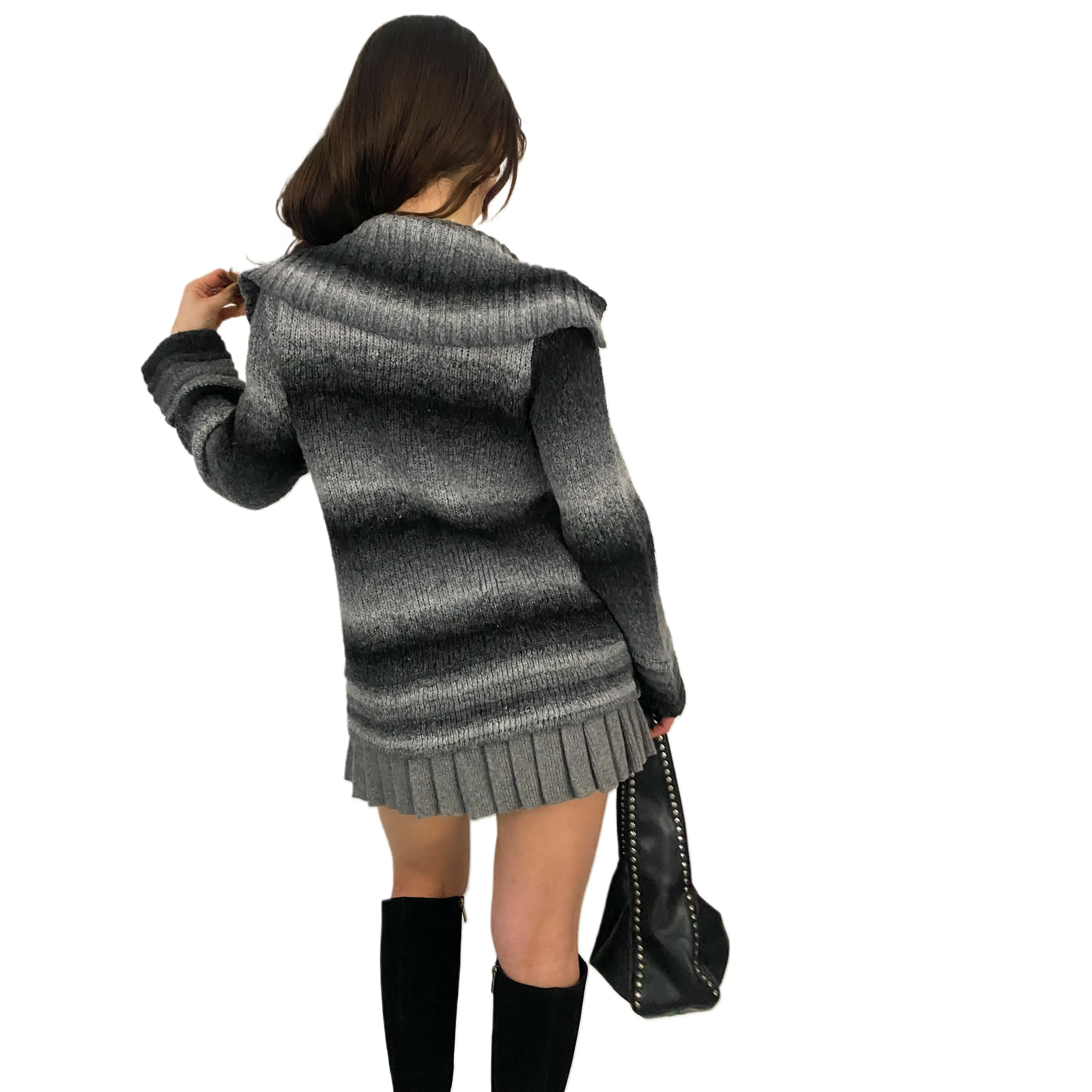 Grayscale Toggle Sweater (M)