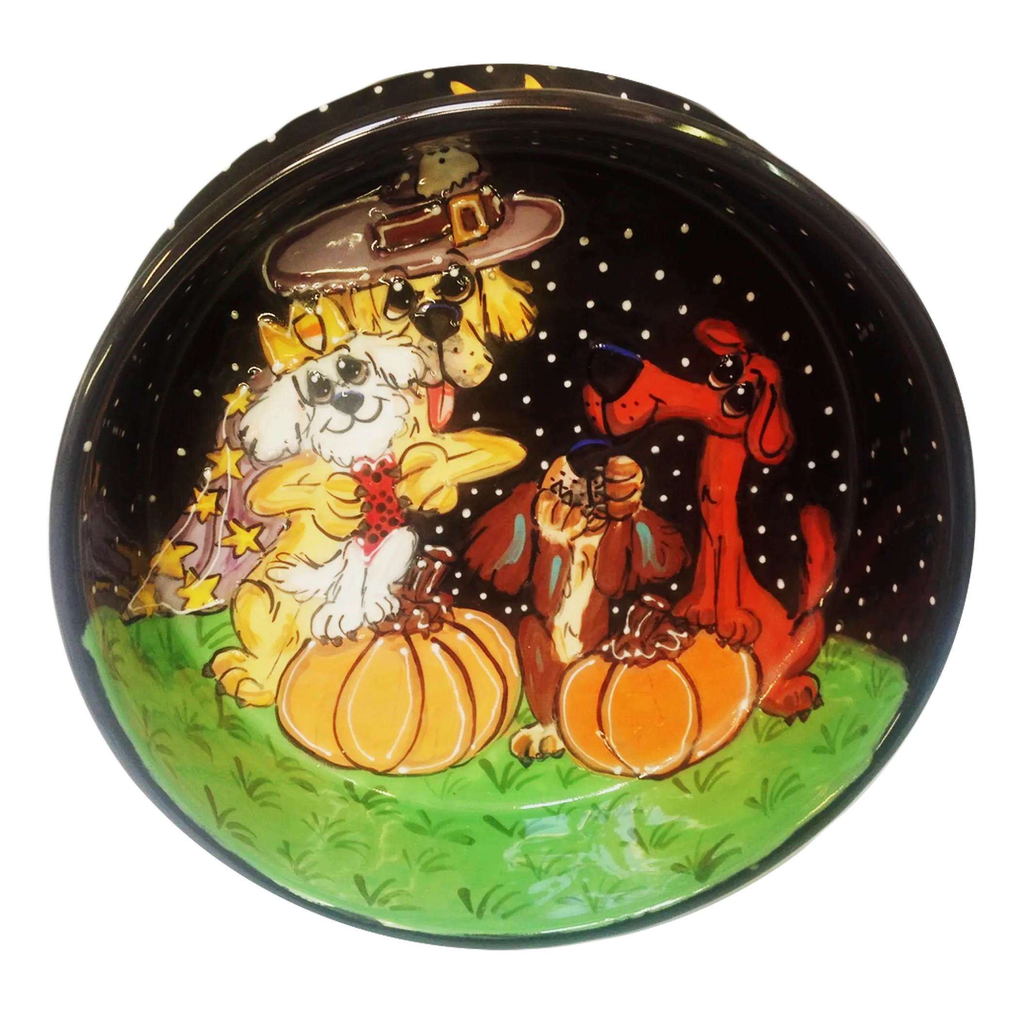 Halloween Dog Bowl