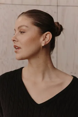 Heritage Earring - Gold Heart