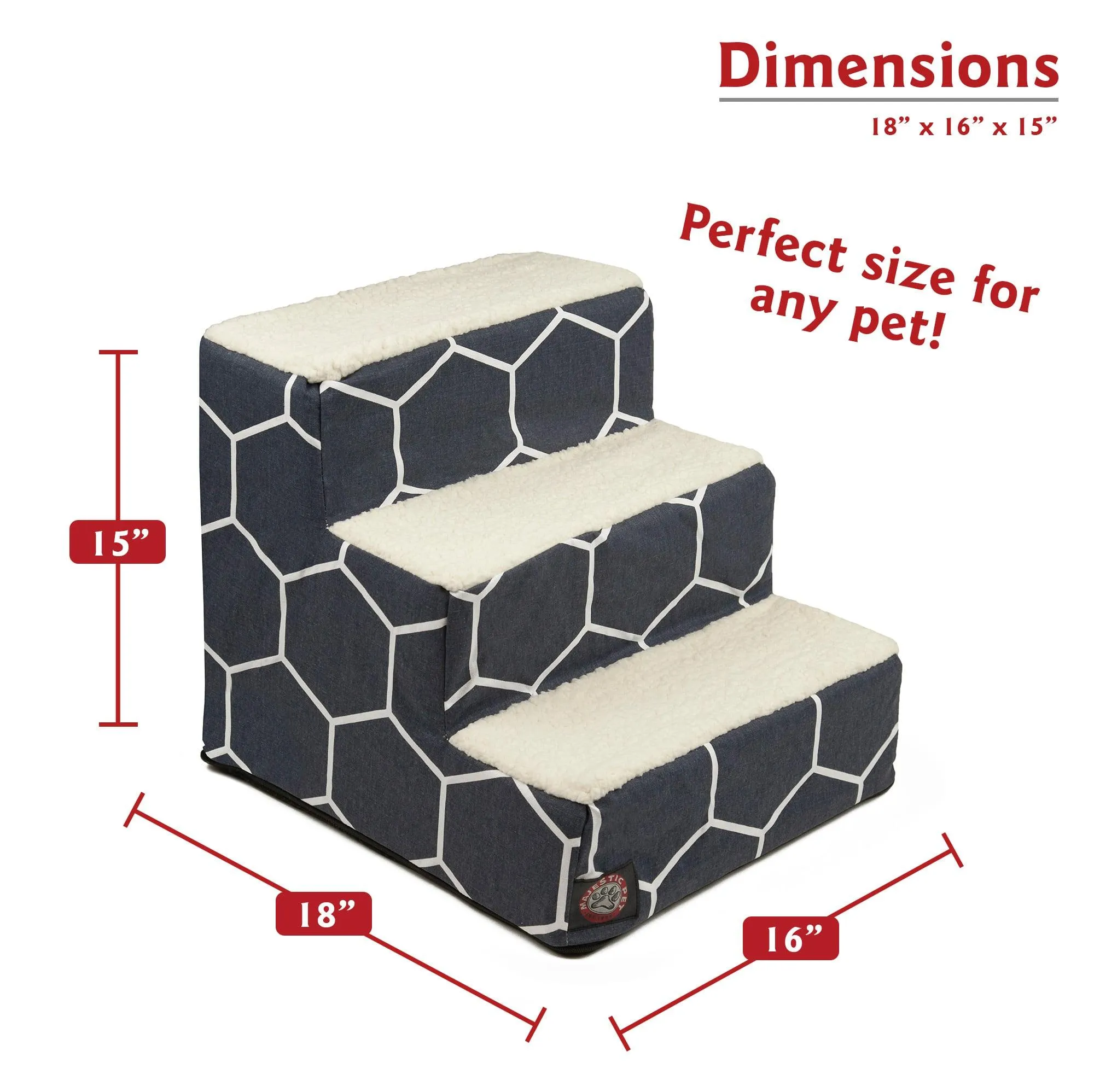 Hexo Shapes 3 Steps Pet Stair (Heavy Duty)