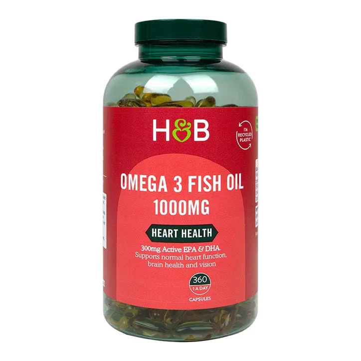 Holland & Barrett Omega 3 Fish Oil 1000mg