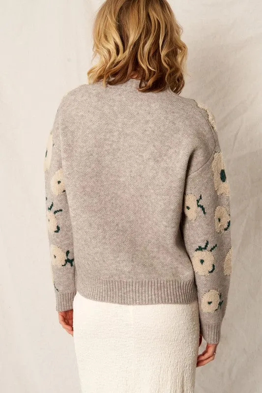 Iconic Floral Jacquard Sweater