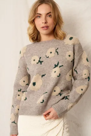 Iconic Floral Jacquard Sweater