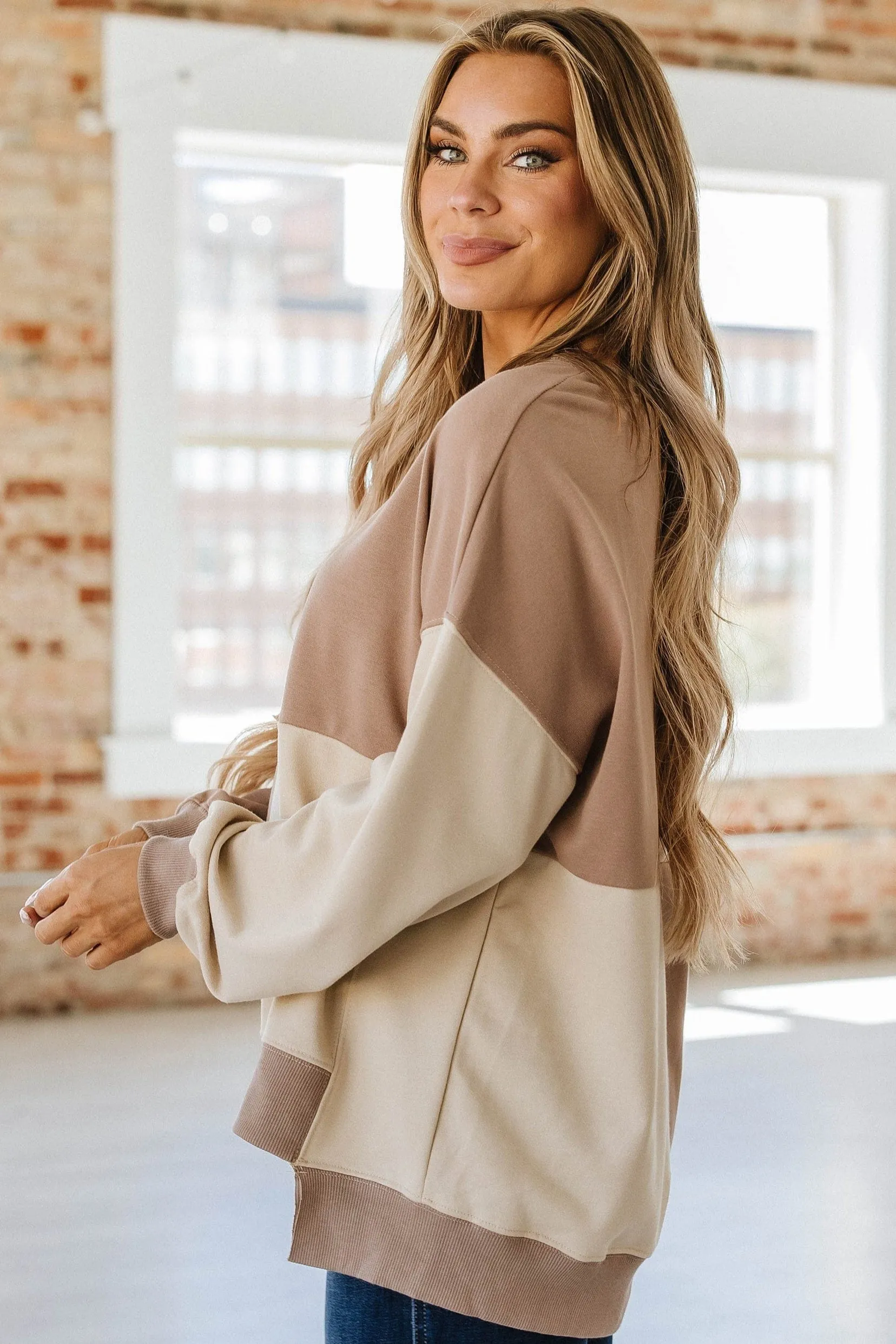Jaymee Colorblock Sweatshirt