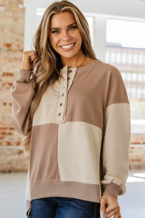 Jaymee Colorblock Sweatshirt