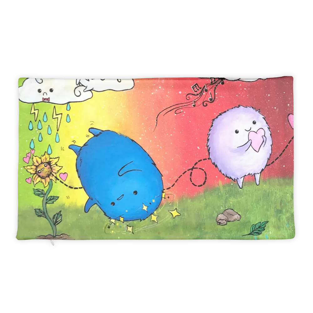 KimchiDoodle Shmeowland Pillow Case