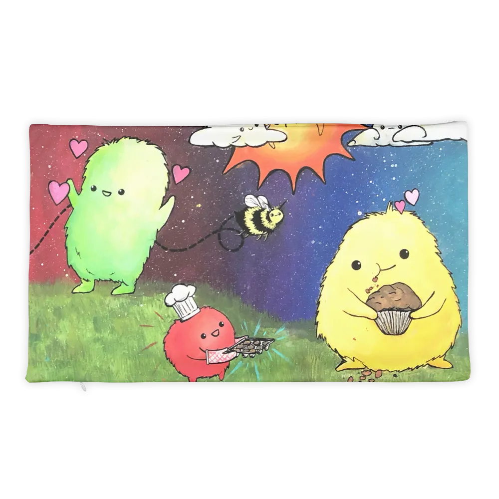 KimchiDoodle Shmeowland Pillow Case