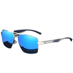 KINGSEVEN Aluminum Men's Sunglasse Polarized Lens Brand Red Design Temples Sun glasses Coating Mirror Glasses