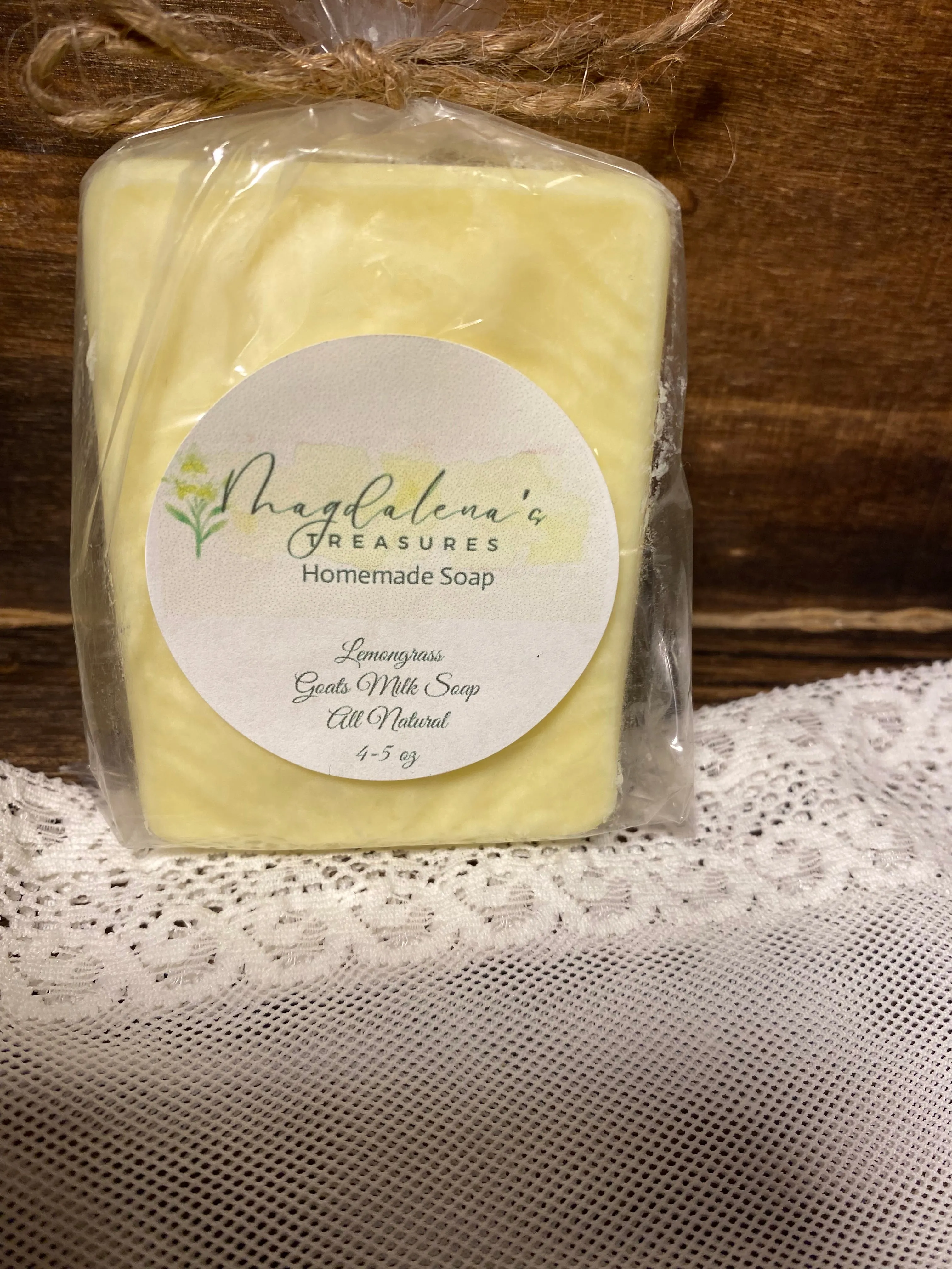 Lemongrass Goat Milk Soap