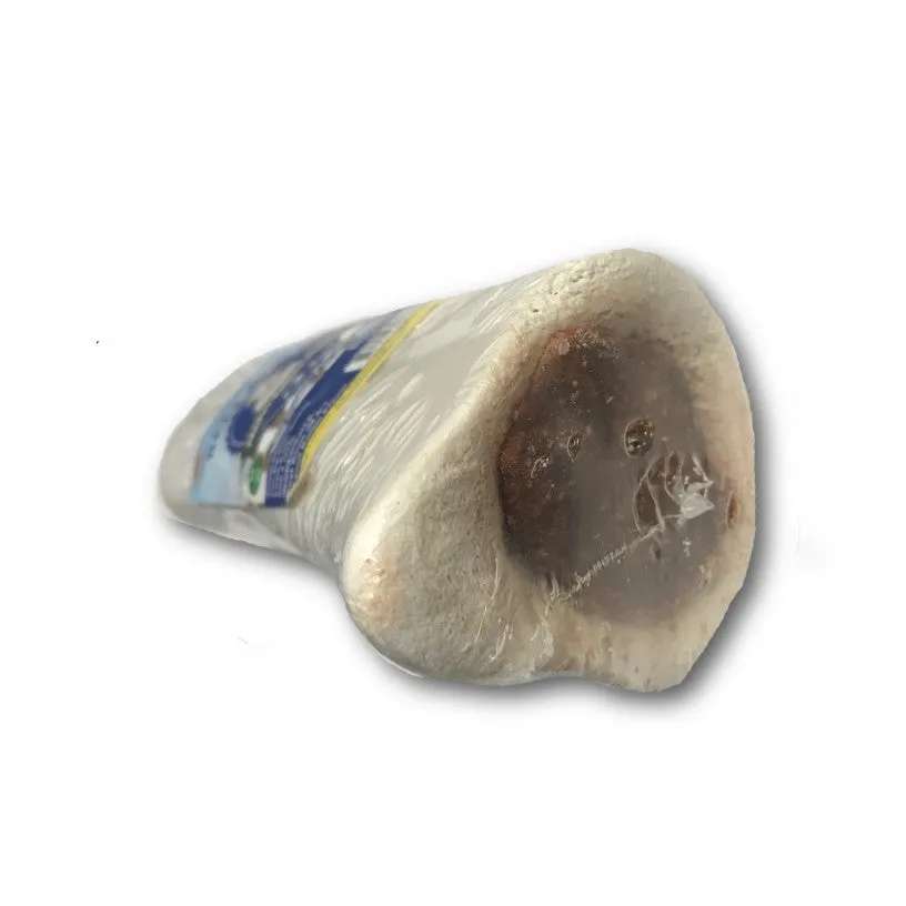 Lennox White Beef Bone Filled with Peanut Butter Large