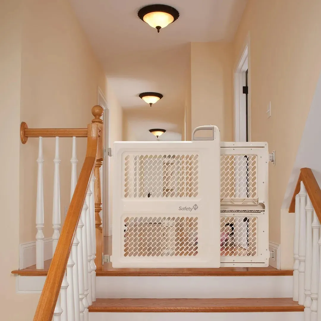Lift Lock& Swing Dual Mode Gate - Taupe