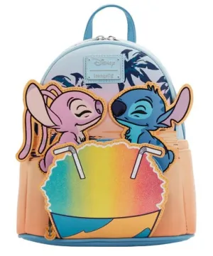 Lilo & Stitch Angel and Stitch Snow Cone Date Mini Backpack