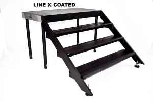 LINE X Fixed Adjustable Aluminium Staircase