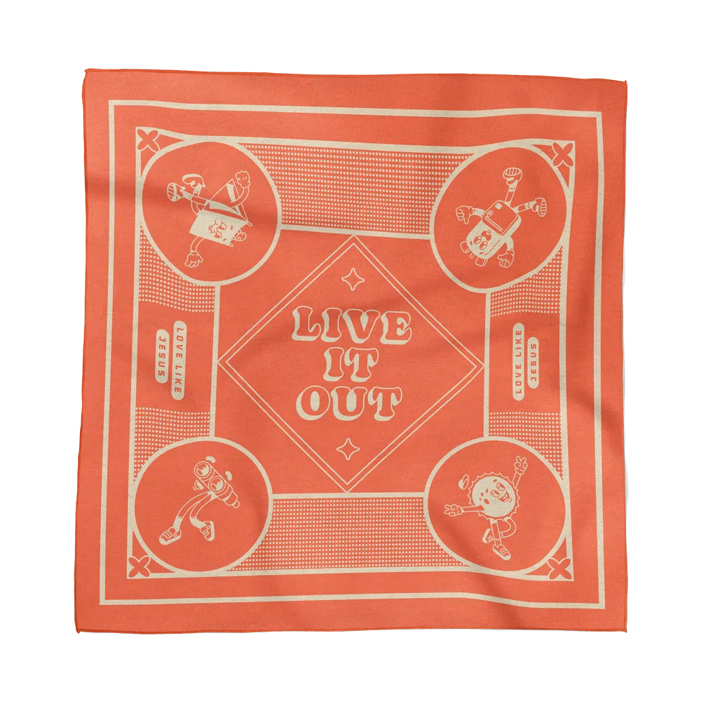 Live It Out VBS Bandanas (Set of 12)