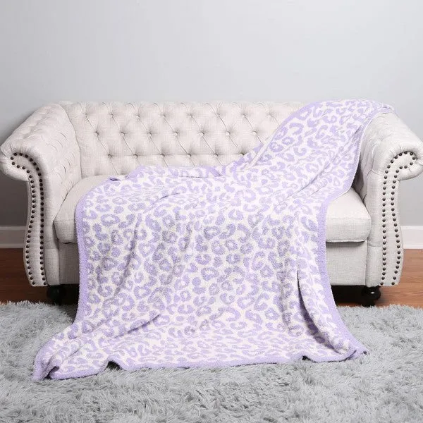 Lux Leopard Blanket