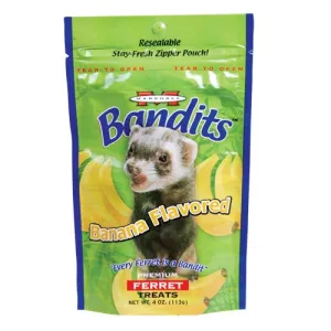 Marshall Bandits Premium Ferret Treat Banana Flavor 3 oz