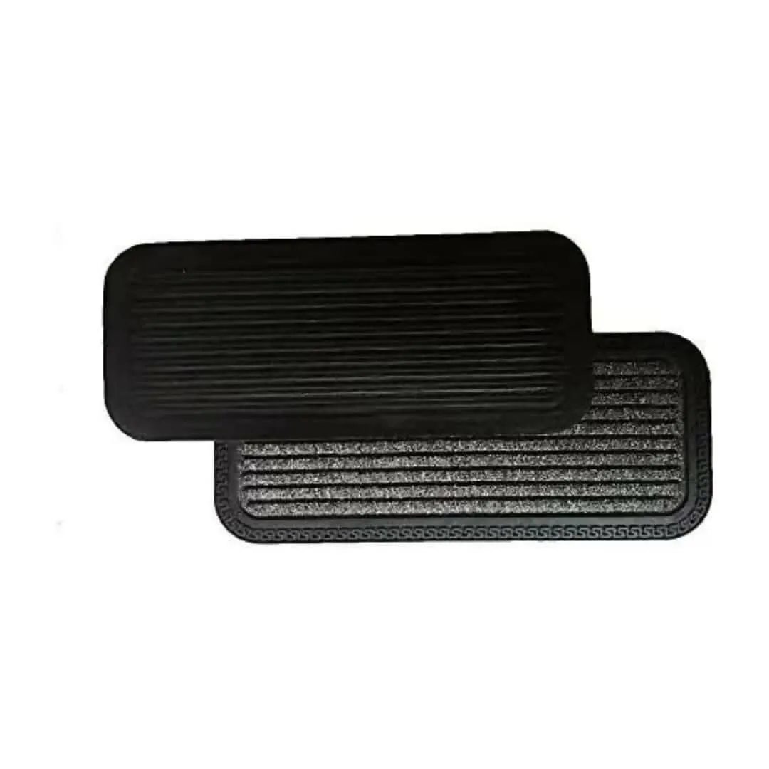 Mats Avenue Polypropylene and Rubber Striped Patterned Step and Stair Door Mat (25X75CM,Grey)