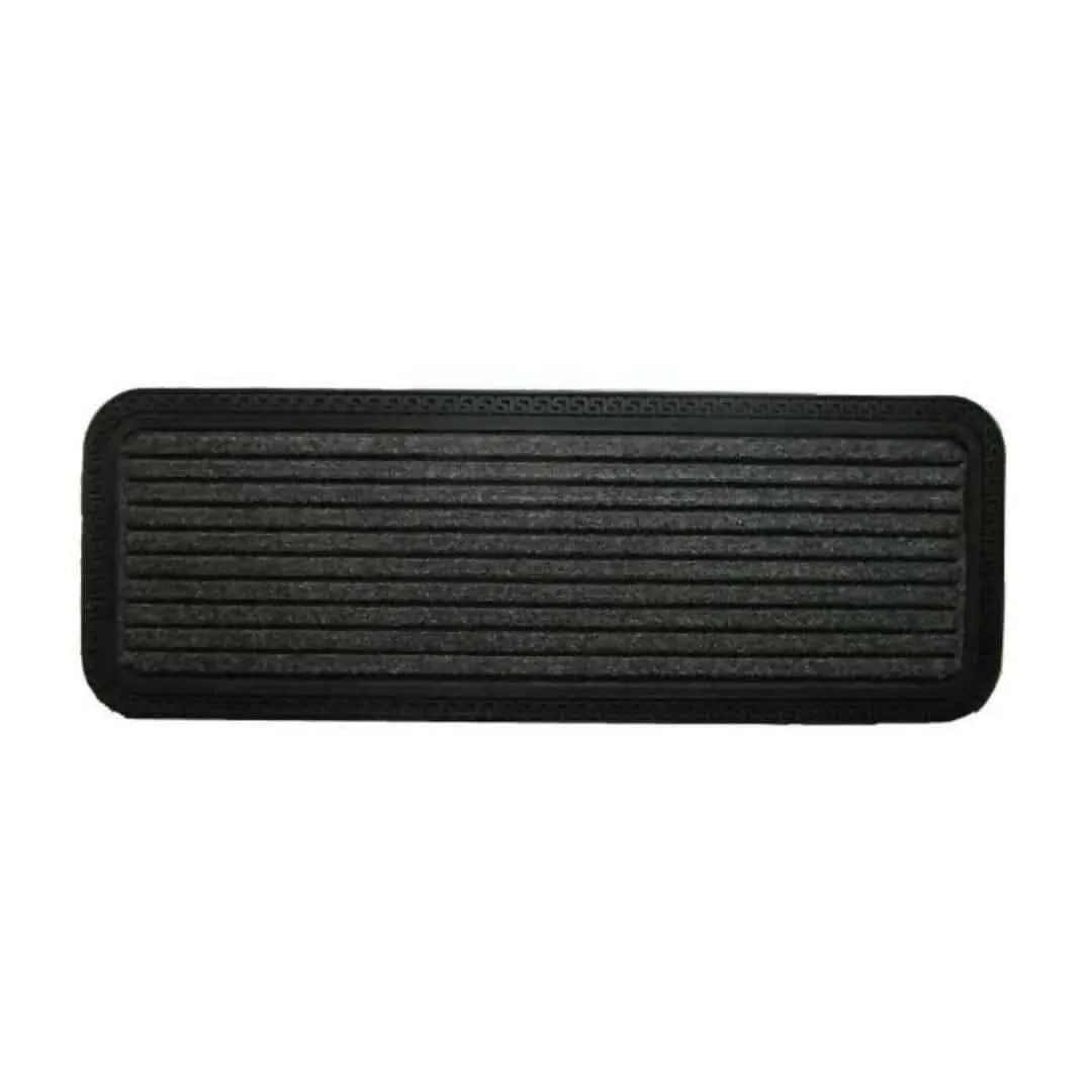 Mats Avenue Polypropylene and Rubber Striped Patterned Step and Stair Door Mat (25X75CM,Grey)