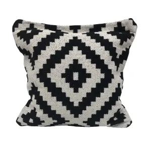 Modern Motif 05262BKT Black/White Pillow
