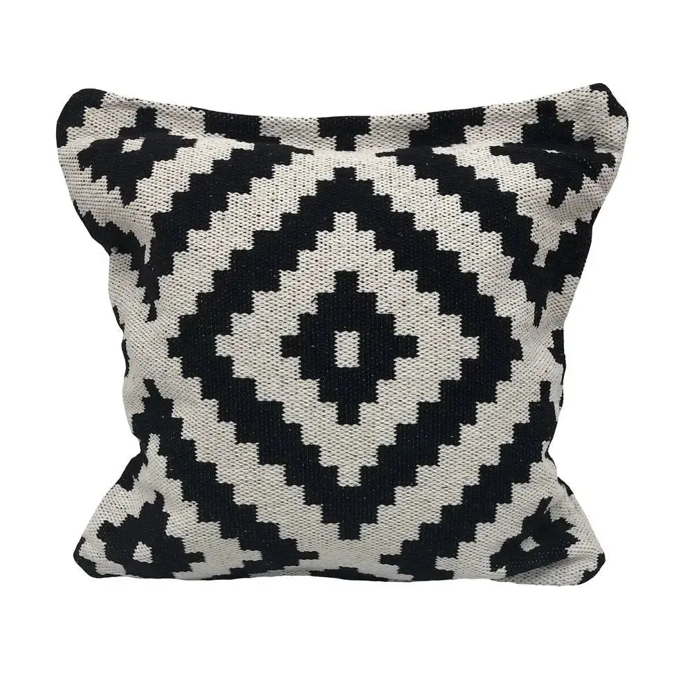 Modern Motif 05262BKT Black/White Pillow