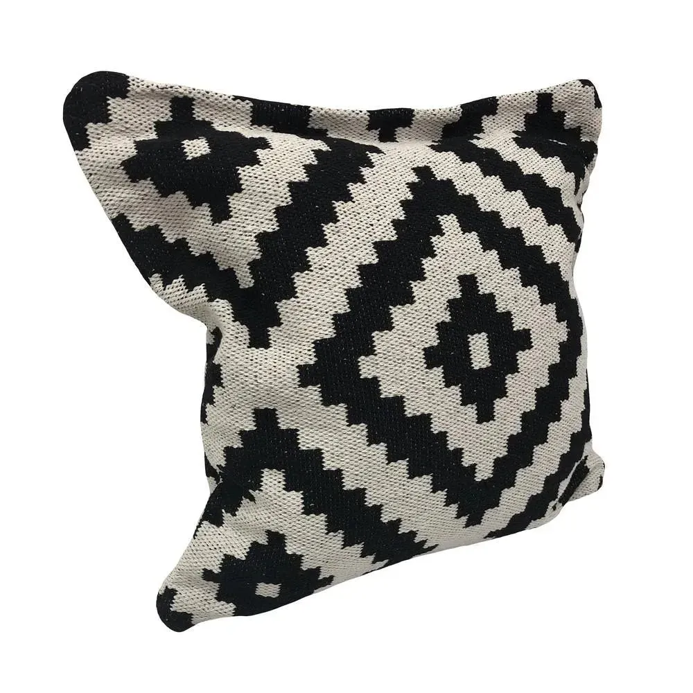 Modern Motif 05262BKT Black/White Pillow