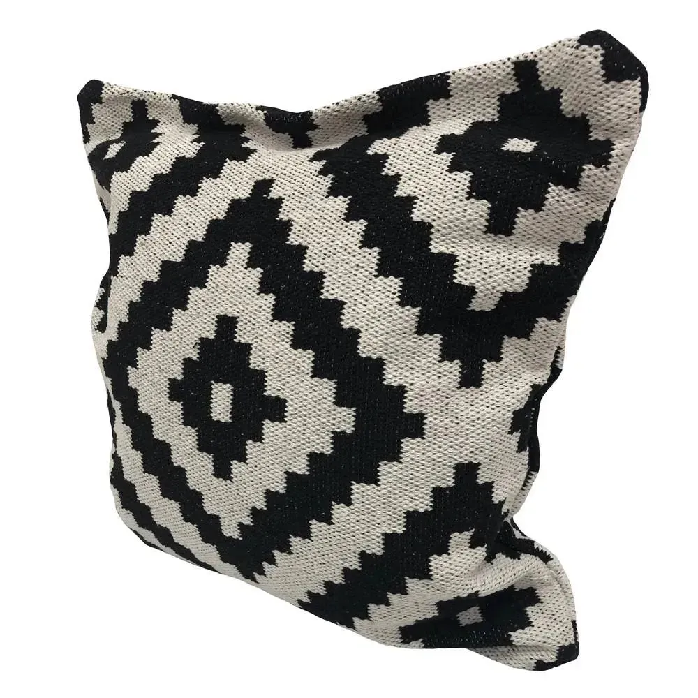 Modern Motif 05262BKT Black/White Pillow