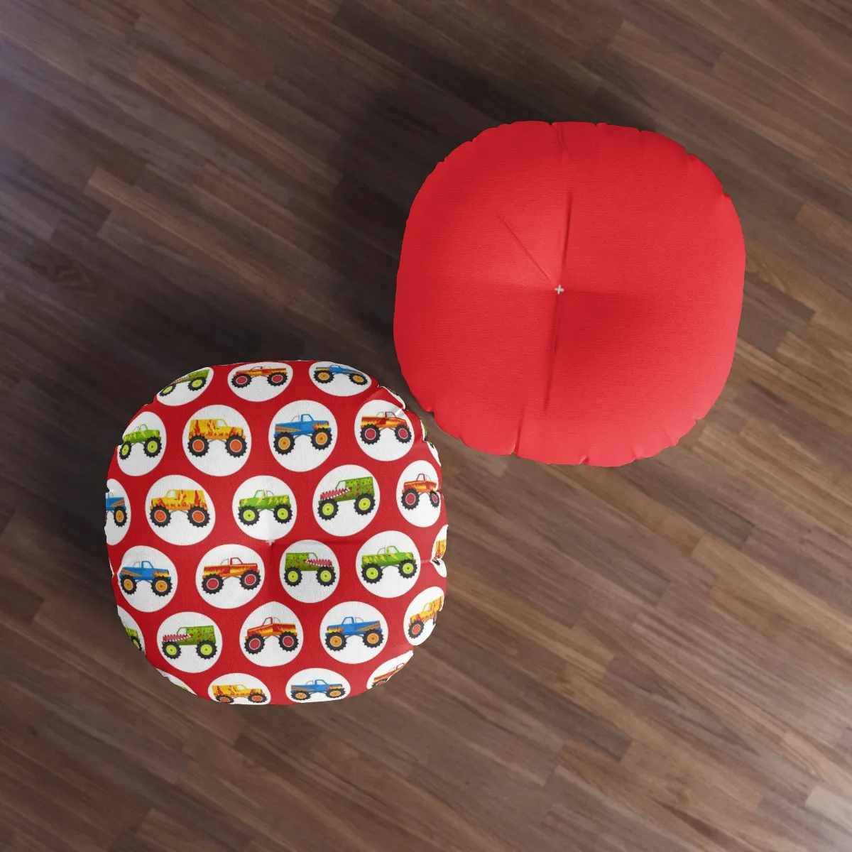 Monster Truck Floor Pillow