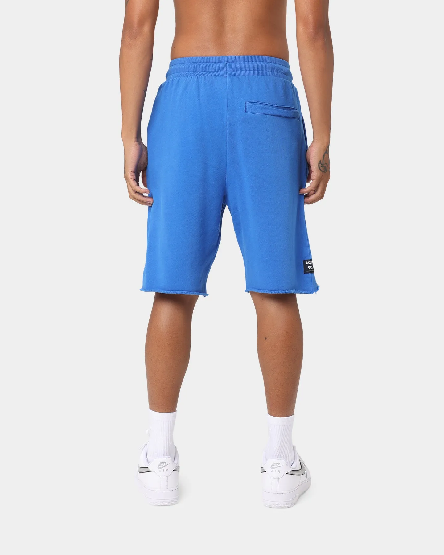 National Collegiate Athletic Association University Of Florida Raw Edge Sweat Shorts Faded Royal