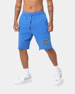 National Collegiate Athletic Association University Of Florida Raw Edge Sweat Shorts Faded Royal