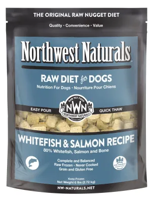 Northwest Naturals Whitefish and Salmon Recipe, Frozen Dog Food