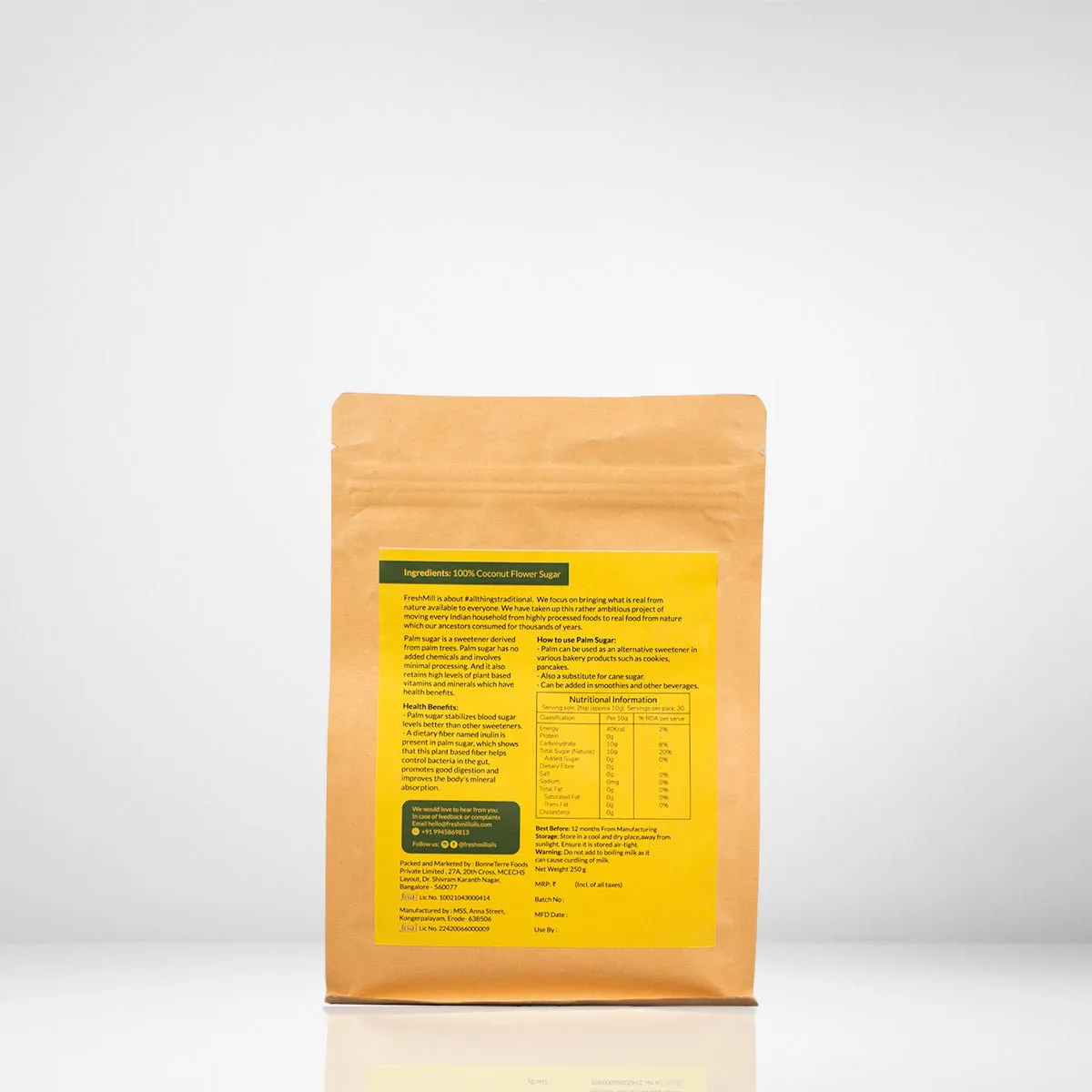 Nutrient Rich Coconut Sugar- 250G