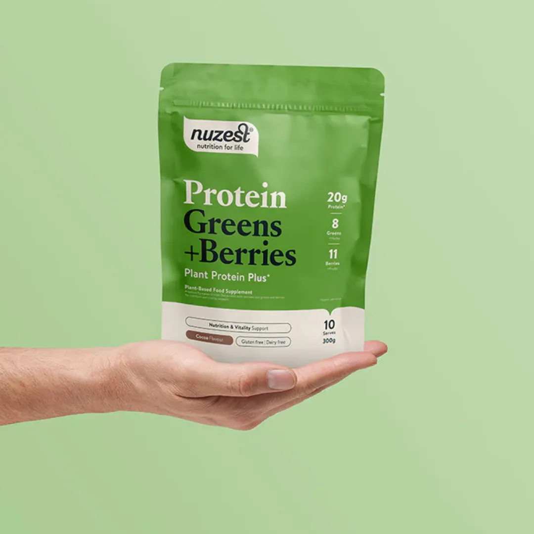 Nuzest Protein Greens   Berries 300g Cocoa