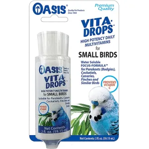 Oasis Vita Drops for Small Birds