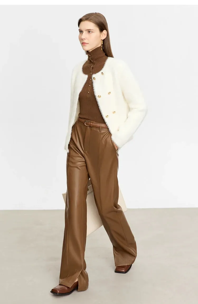Open Sleeve Women's Turtleneck Sweaters