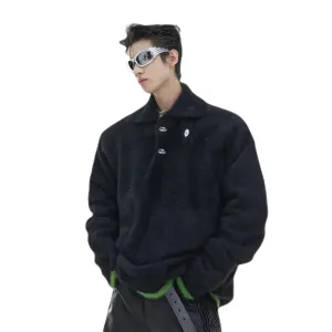 Opium Knitted Plush Sweater