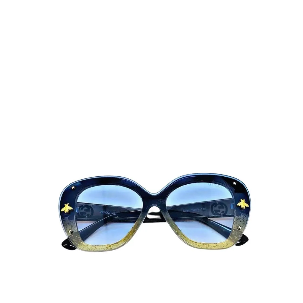 Oversize Uv Black Sunglasses For Women